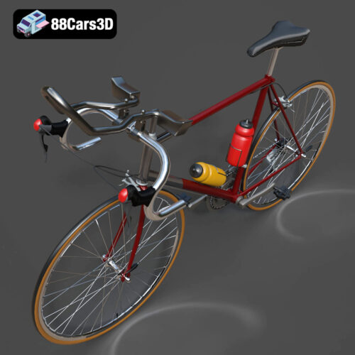 Generic Bicycle 3D Model