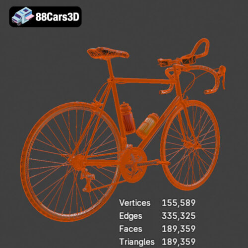 Generic Bicycle 3D Model