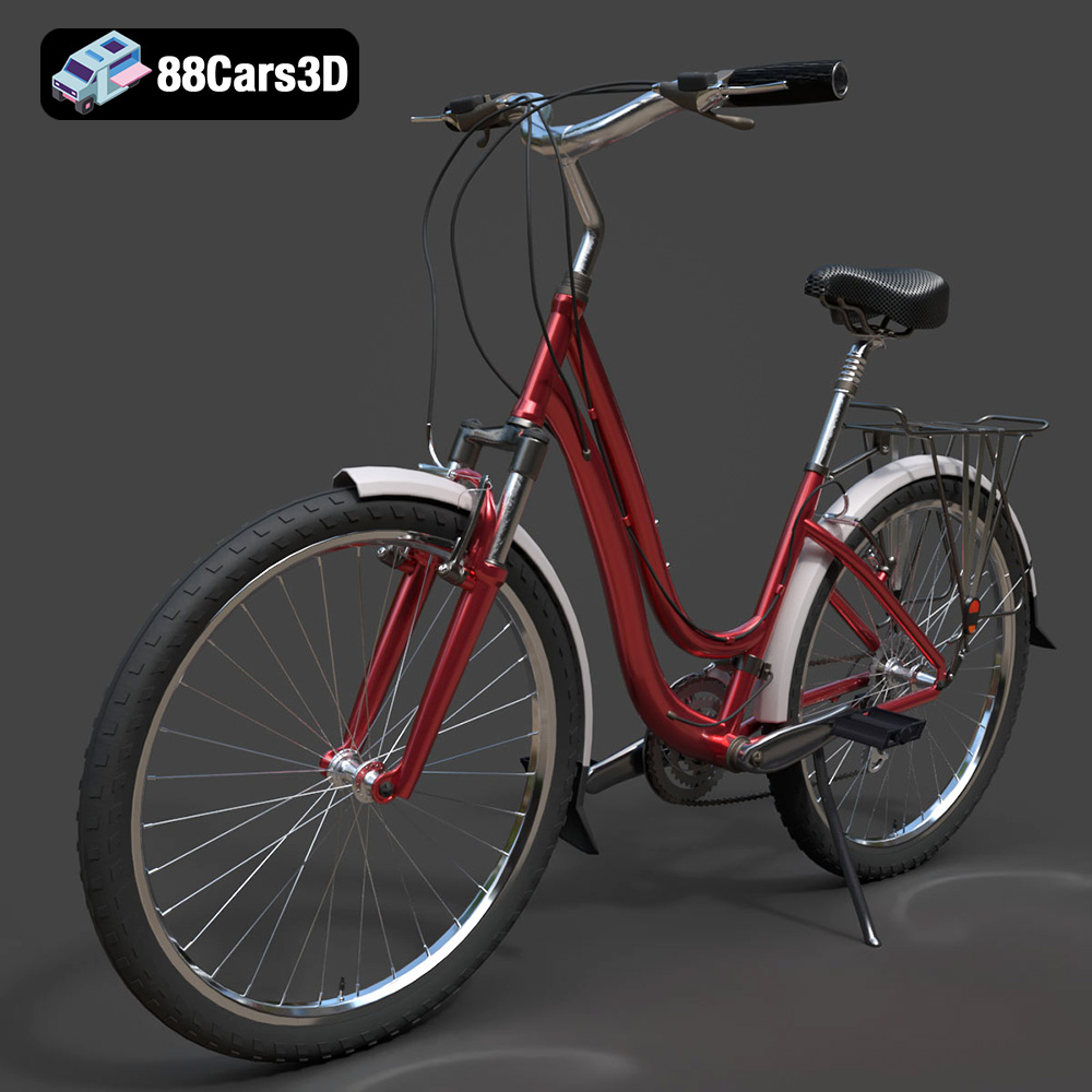 Generic Bicycle_02-007 3D Model