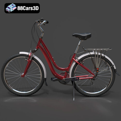 Generic Bicycle_02-007 3D Model