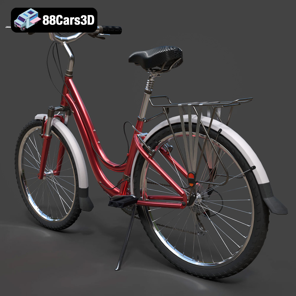 Generic Bicycle_02-007 3D Model