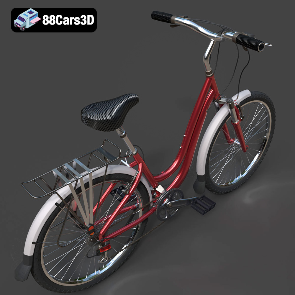 Generic Bicycle_02-007 3D Model