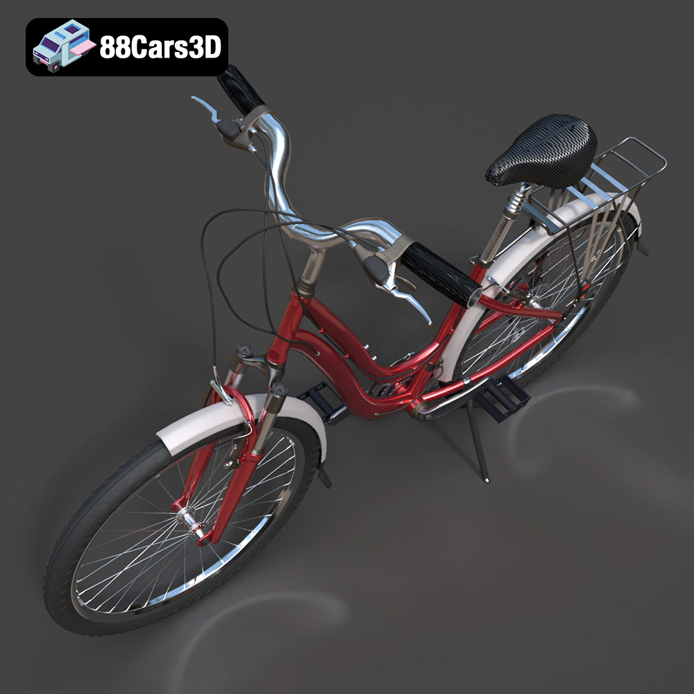 Generic Bicycle_02-007 3D Model