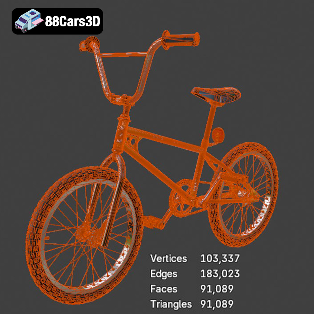 Bike-001 3D Model