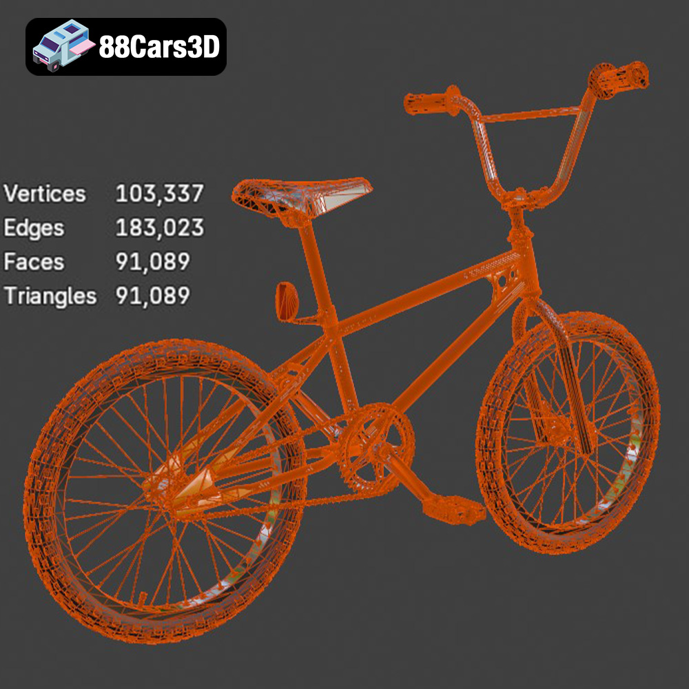 Bike-001 3D Model
