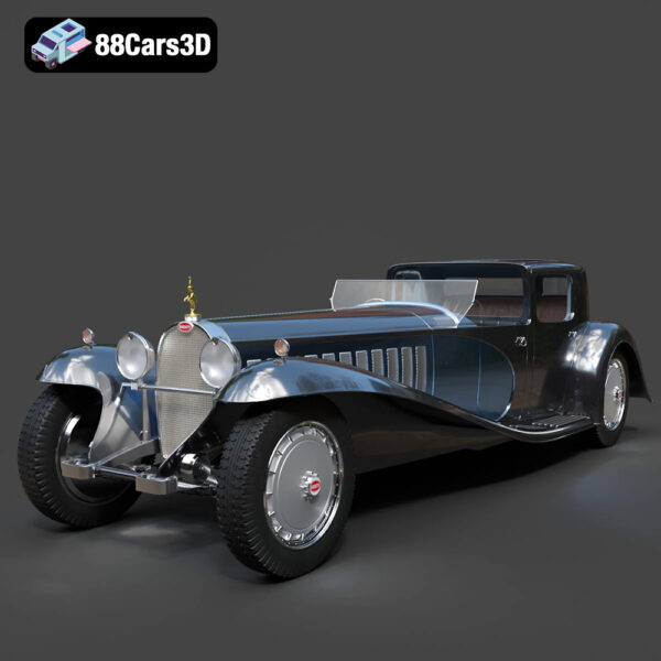 Bugatti Type 41 Napoleon 3D Model