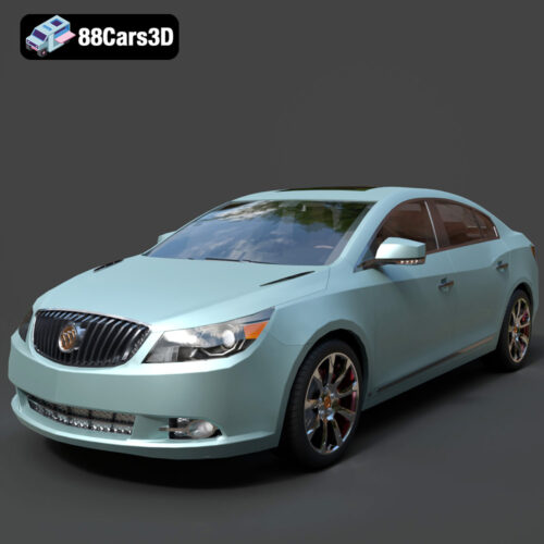 Buick LaCrosse 2008 3D Model