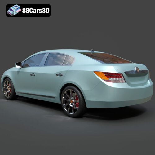Buick LaCrosse 2008 3D Model