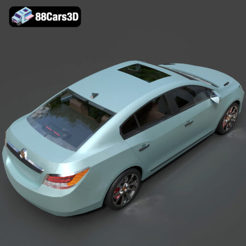 Buick LaCrosse 2008 3D Model