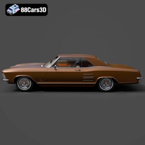 Buick Riviera 1963 3D Model