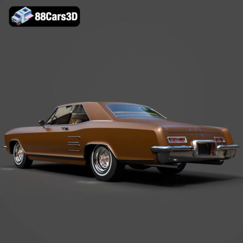 Buick Riviera 1963 3D Model