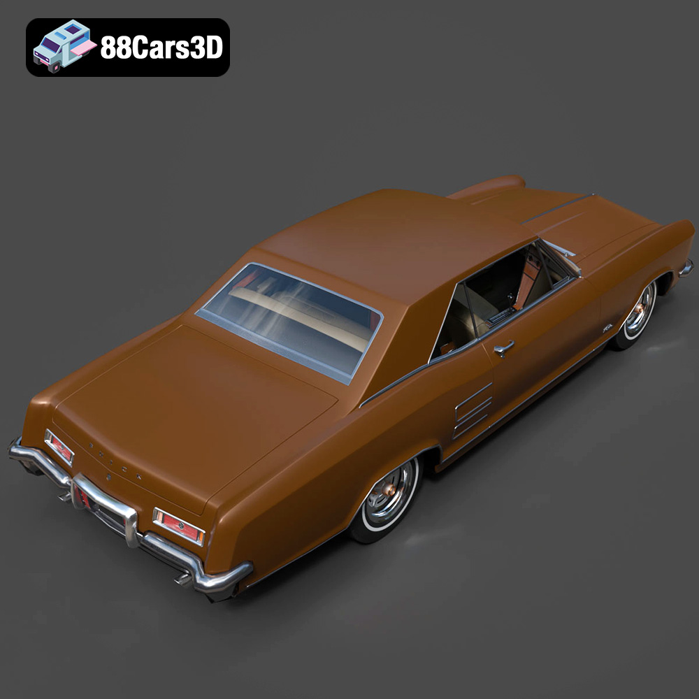 Buick Riviera 1963 3D Model