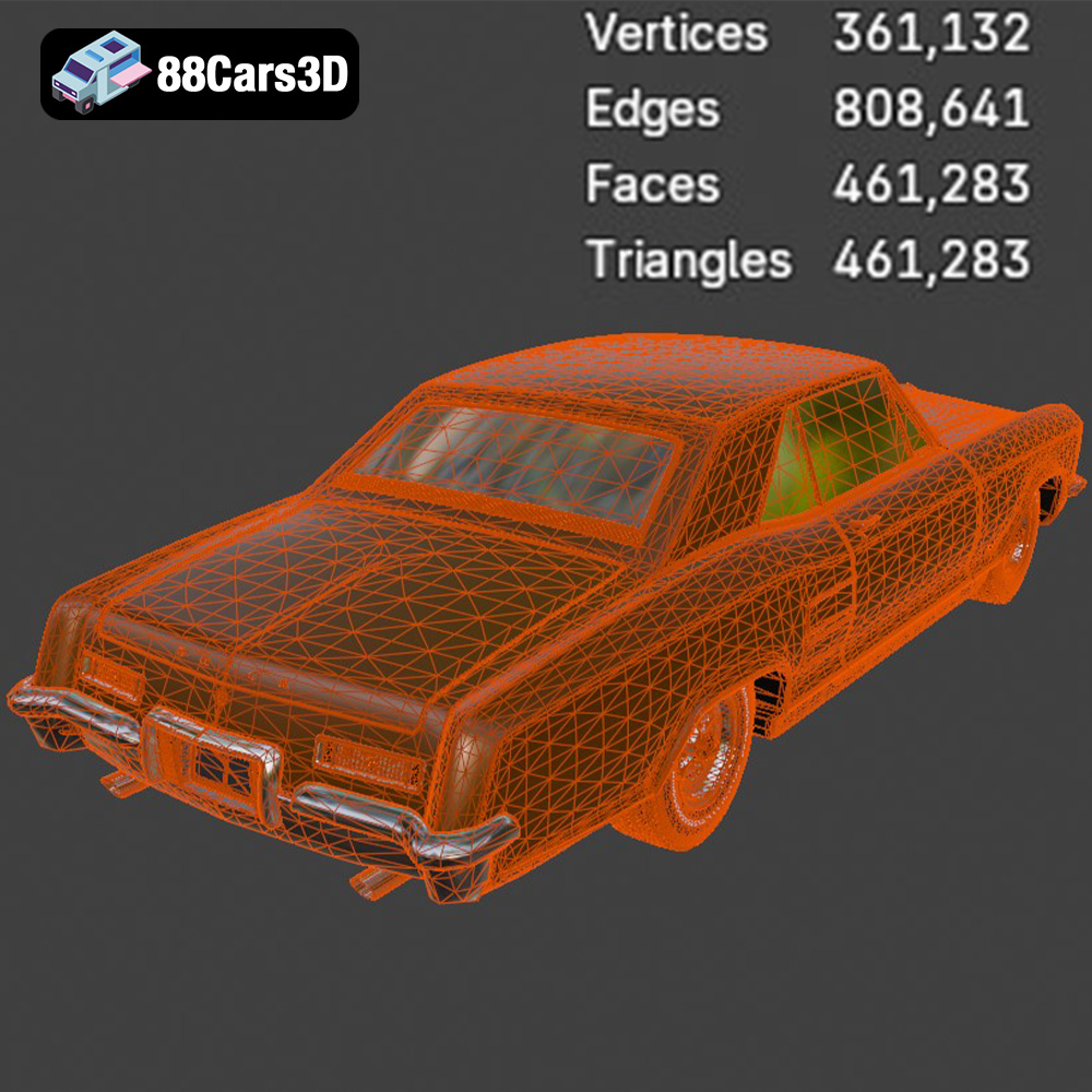 Buick Riviera 1963 3D Model