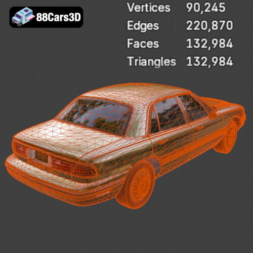Buick LeSabre 1998 3D Model