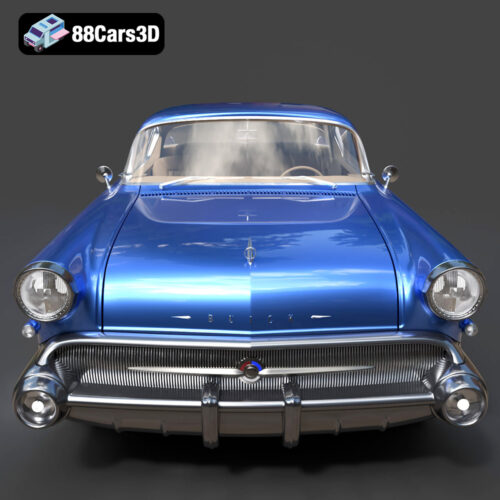 Buick Roadmaster Hardtop Coupe 1957 3D Model