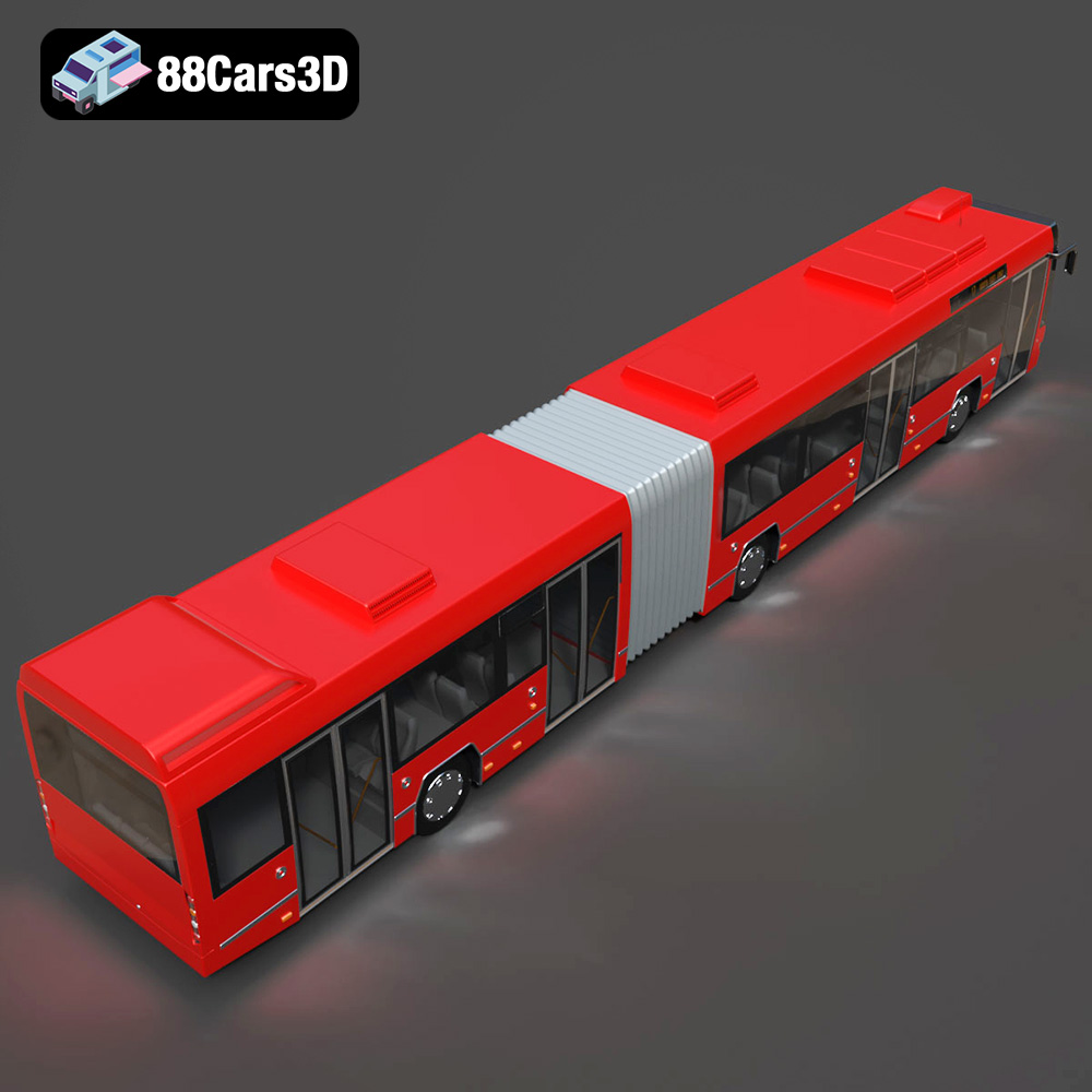 Bus Duble-007 3D Model