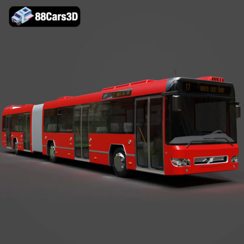 Bus Duble-007 3D Model