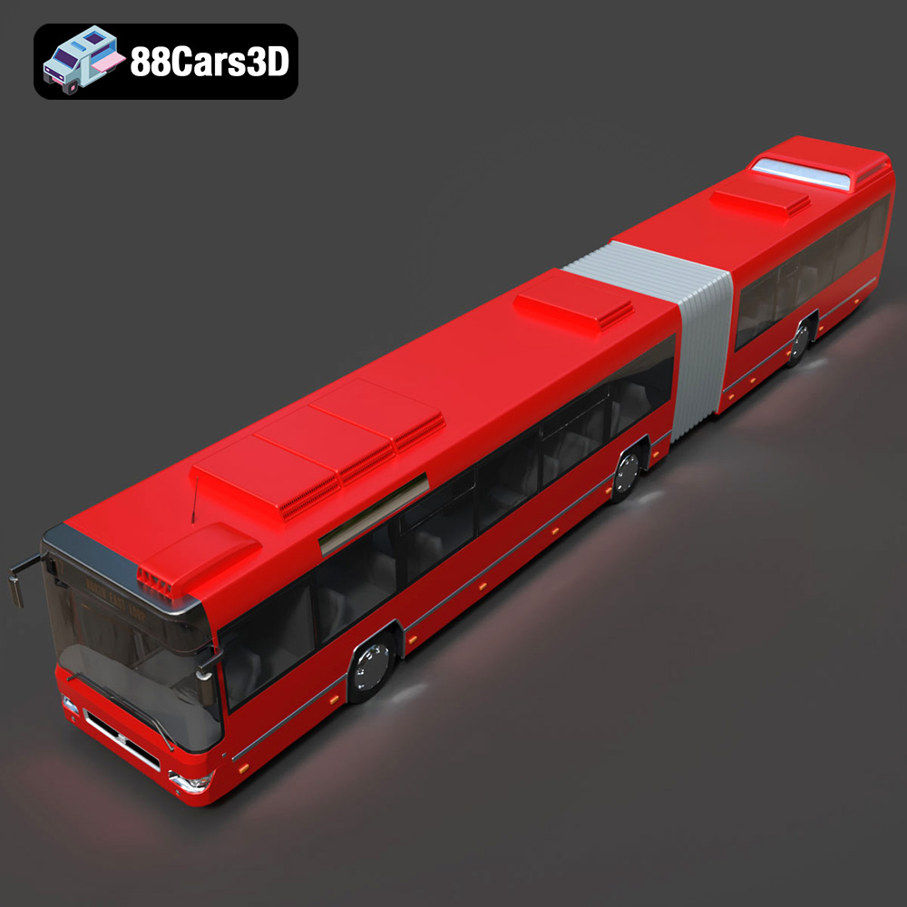 Bus Duble-007 3D Model