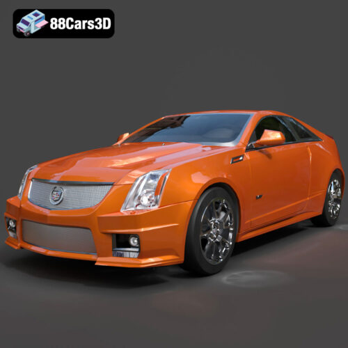 Cadillac CTS-V Coupe 3D Model