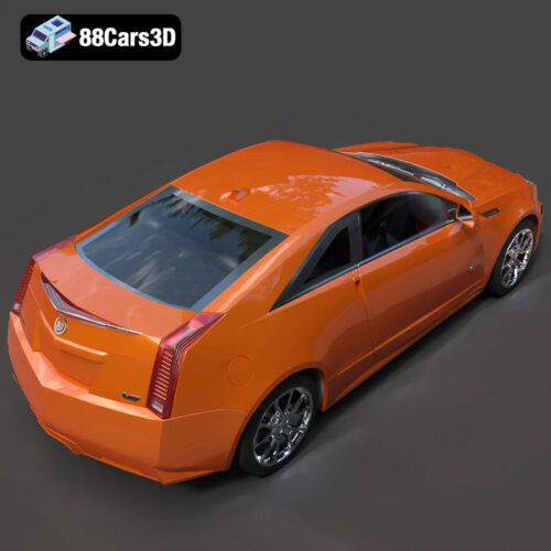 Cadillac CTS-V Coupe 3D Model