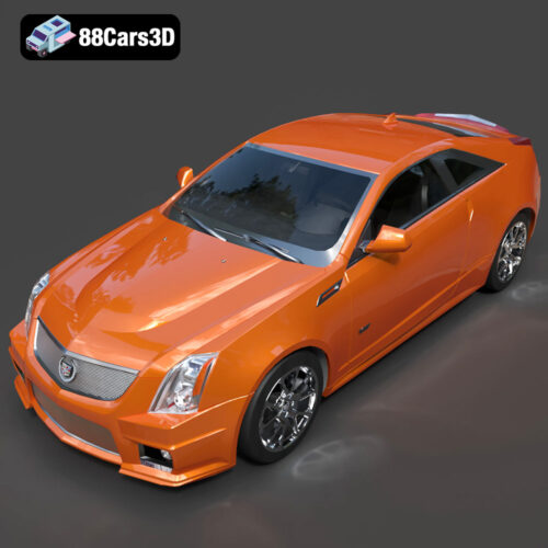 Cadillac CTS-V Coupe 3D Model