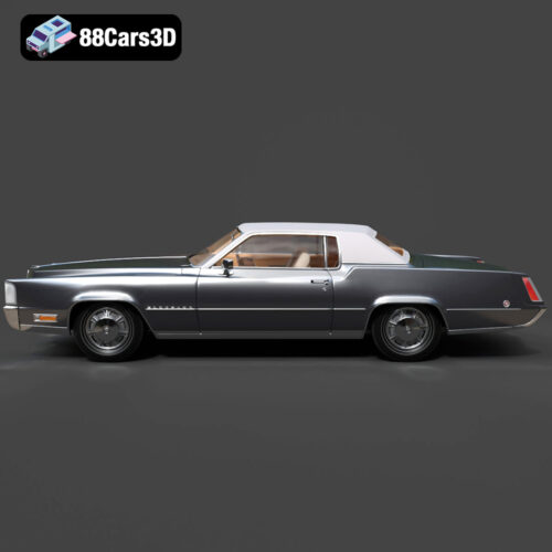 Cadillac Eldorado 1968 3D Model - Gallery Image 6 Cadillac Eldorado 1968 3D Model