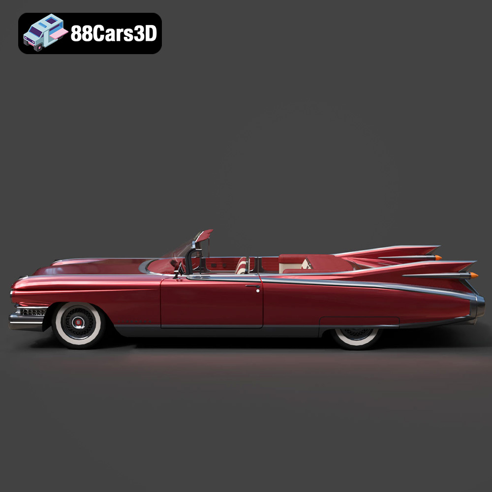 Cadillac Eldorado Convertible (1959) 3D Model