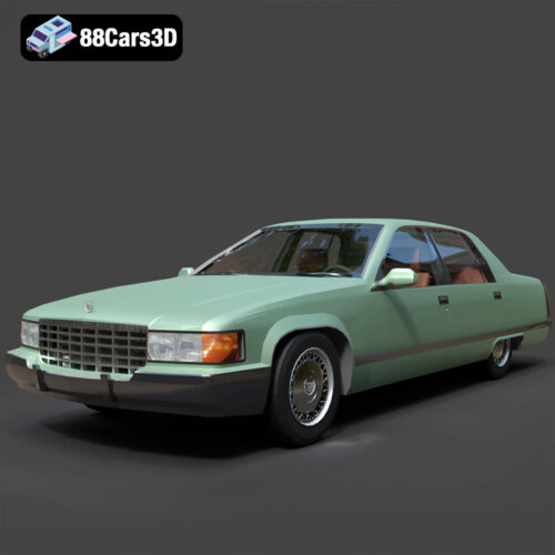 Cadillac Fleetwood Brougham 3D Model