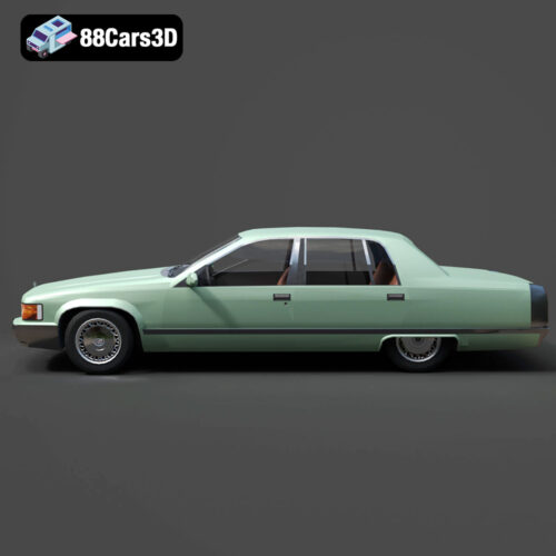 Cadillac Fleetwood Brougham 3D Model