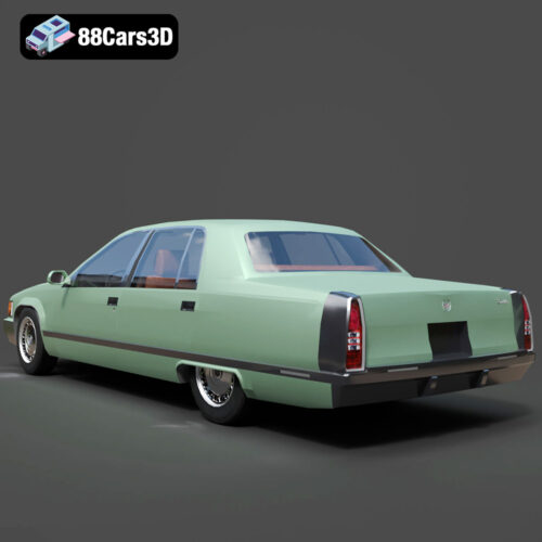 Cadillac Fleetwood Brougham 3D Model