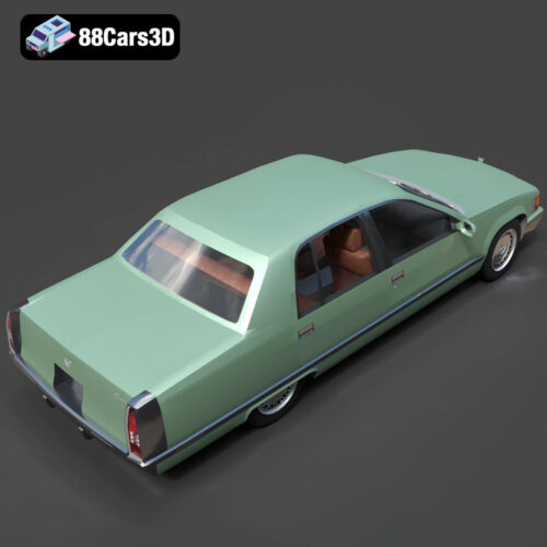 Cadillac Fleetwood Brougham 3D Model