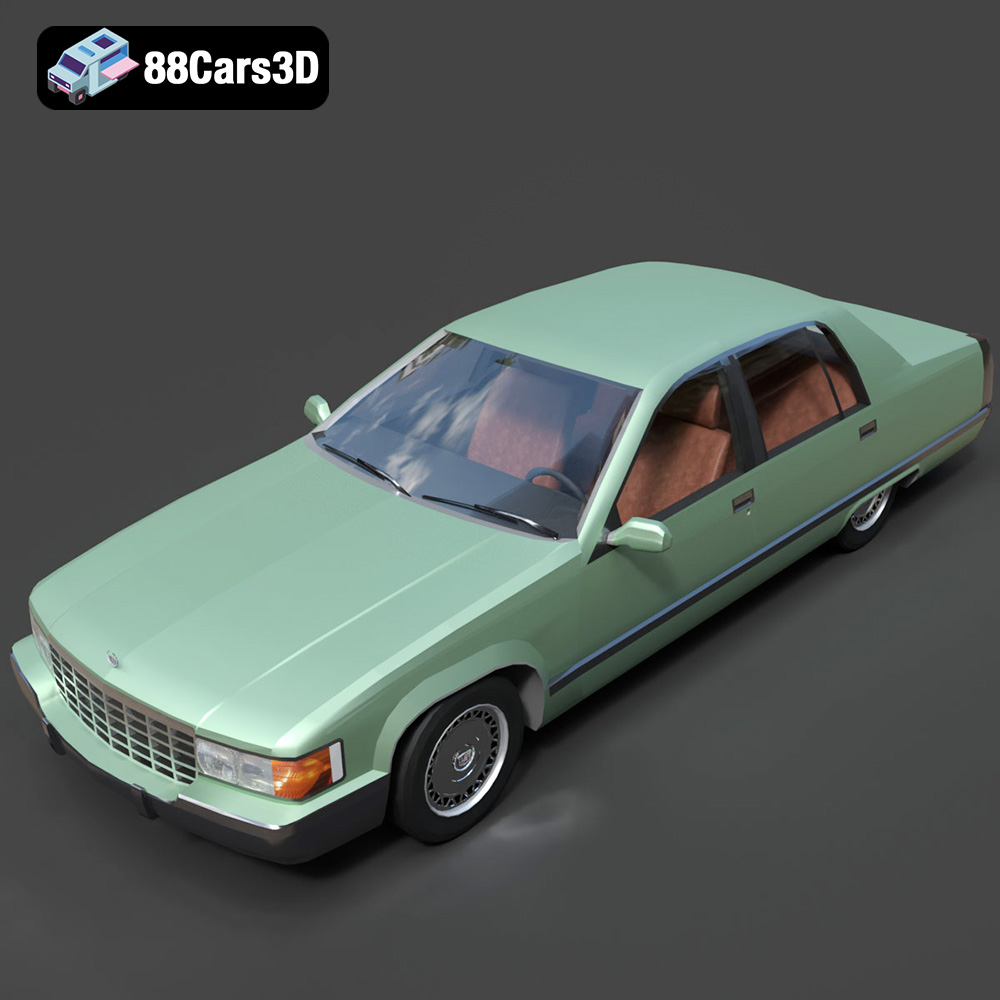Cadillac Fleetwood Brougham 3D Model