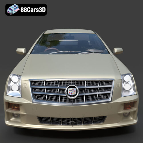 Cadillac STS-005 3D Model - Gallery Image 1 Cadillac STS-005 3D Model