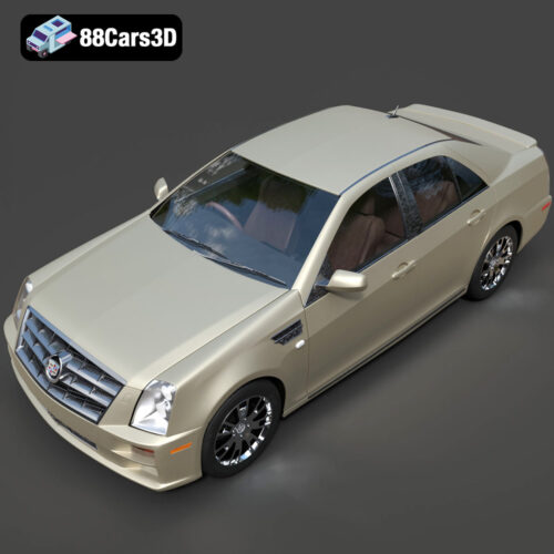 Cadillac STS-005 3D Model - Gallery Image 2 Cadillac STS-005 3D Model