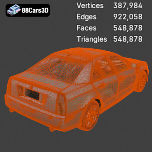 Cadillac STS-005 3D Model - Gallery Image 6 Cadillac STS-005 3D Model