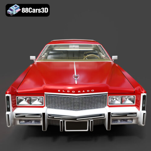 Cadillac Eldorado 1978 3D Model - Gallery Image 4 Cadillac Eldorado 1978 3D Model