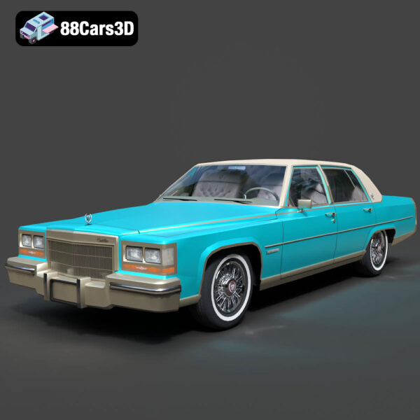 Cadillac Fleetwood Brougham 1985 3D Model
