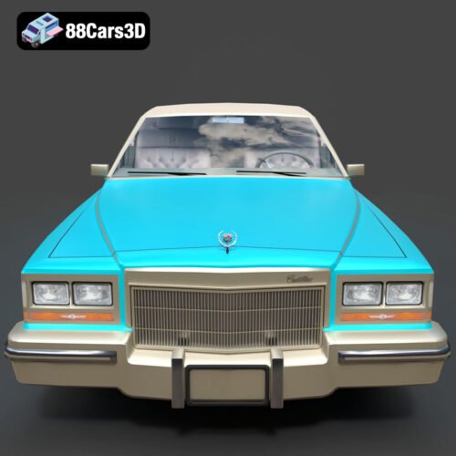 Cadillac Fleetwood Brougham 1985 3D Model