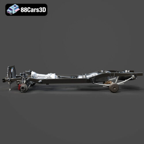 Toyota Tundra Pickup Chassis 3D Model