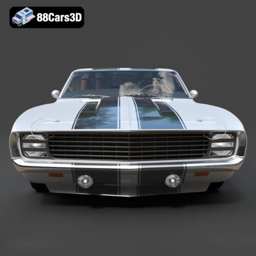 Chevrolet Camaro 69 Pro-007 3D Model
