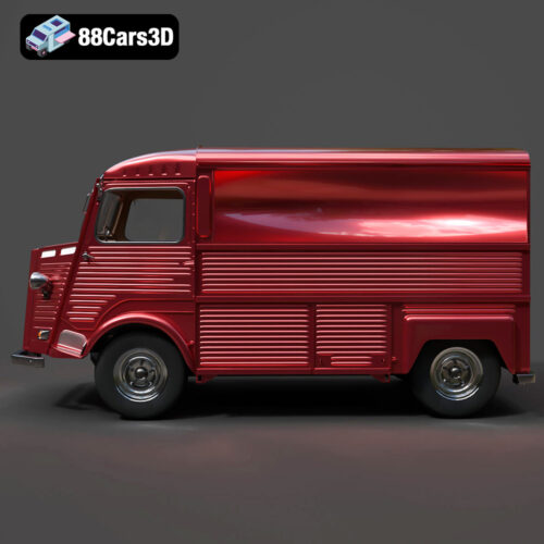Citroen_H_Van_1980-002 Citroën H Van 1980 3D Model