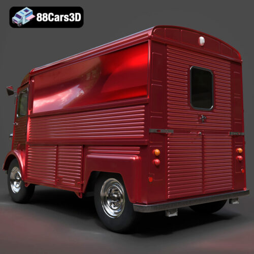 Citroen_H_Van_1980-003 Citroën H Van 1980 3D Model