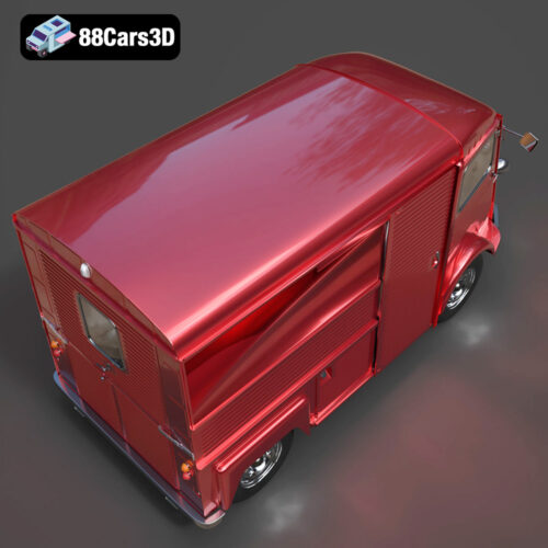 Citroen_H_Van_1980-004 Citroën H Van 1980 3D Model