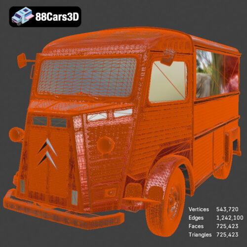 Citroen_H_Van_1980-007 Citroën H Van 1980 3D Model