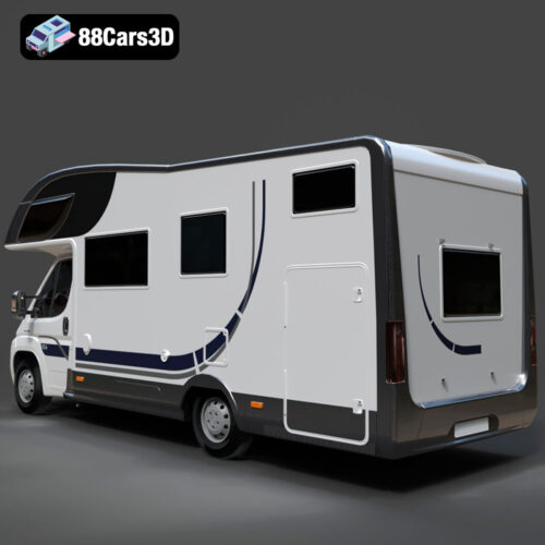 Fiat Ducato Mc Louis Tandy 620-007 3D Model