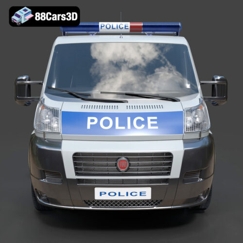 Fiat Ducato SWB-001 3D Model