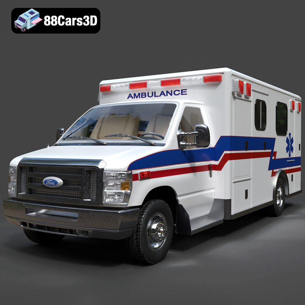 Ford E450 Ambulance 001