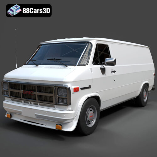 GMC Vandura G-1500 1983 3D Model
