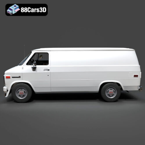 GMC Vandura G-1500 1983 3D Model