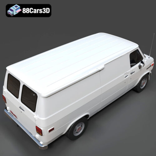 GMC Vandura G-1500 1983 3D Model